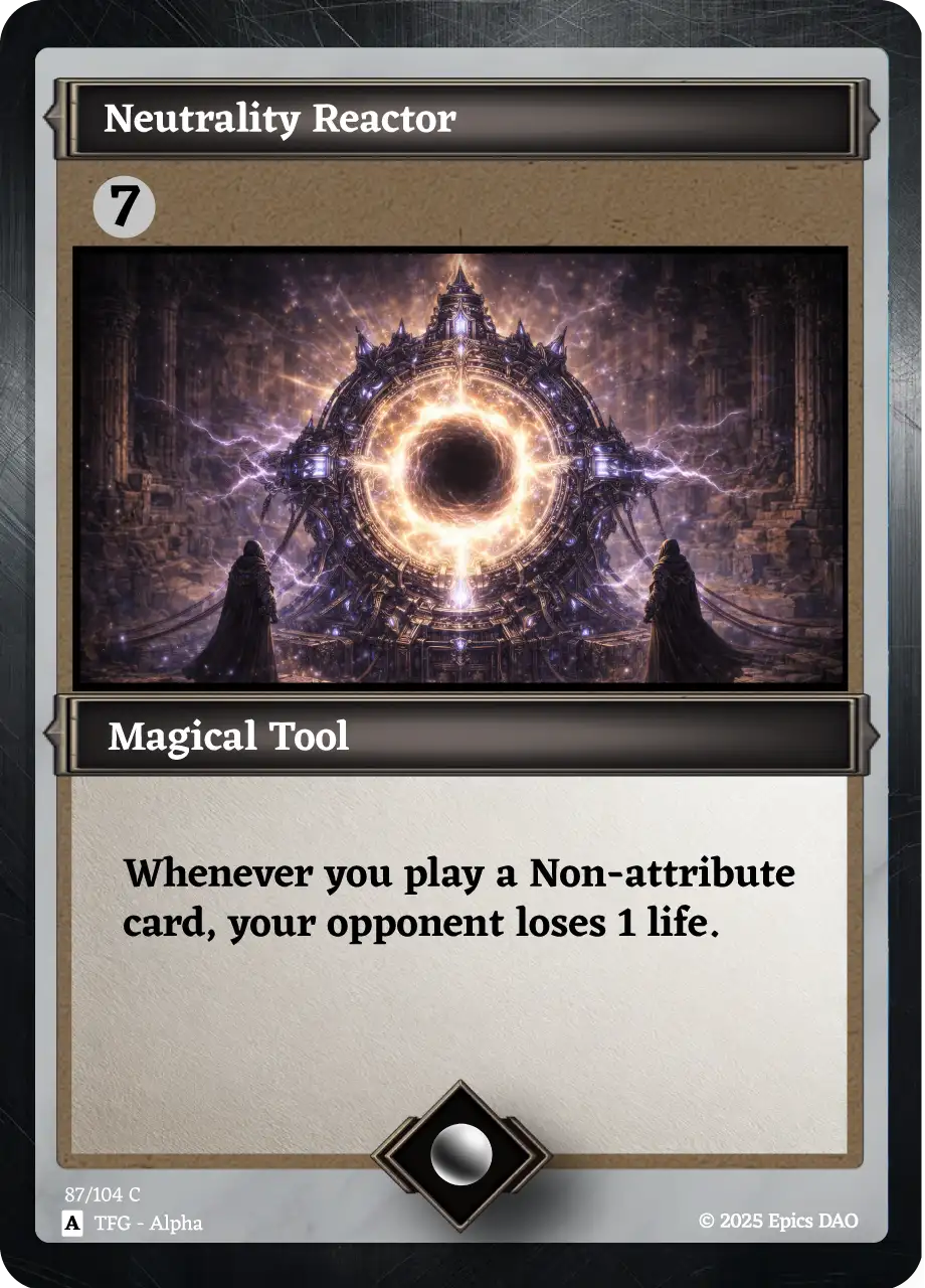 Neutrality Reactor